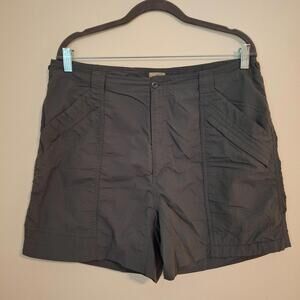 Northeast Outfitter Women’s Size 14 Hiking Walking Nylon Shorts Pockets Green‎